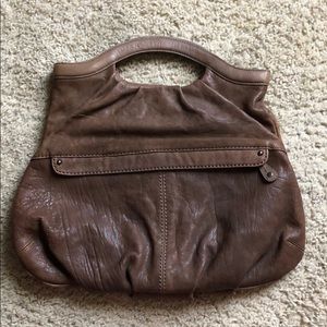 Vintage GAP Goat Leather Tote Handbag